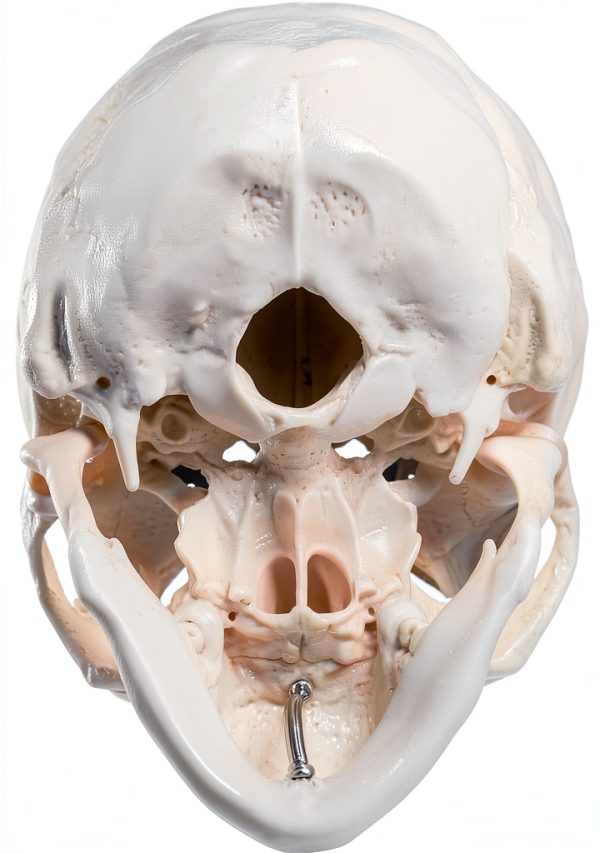 Medarchitect White Skull Anatomical Model UL105 Wall Mount-2