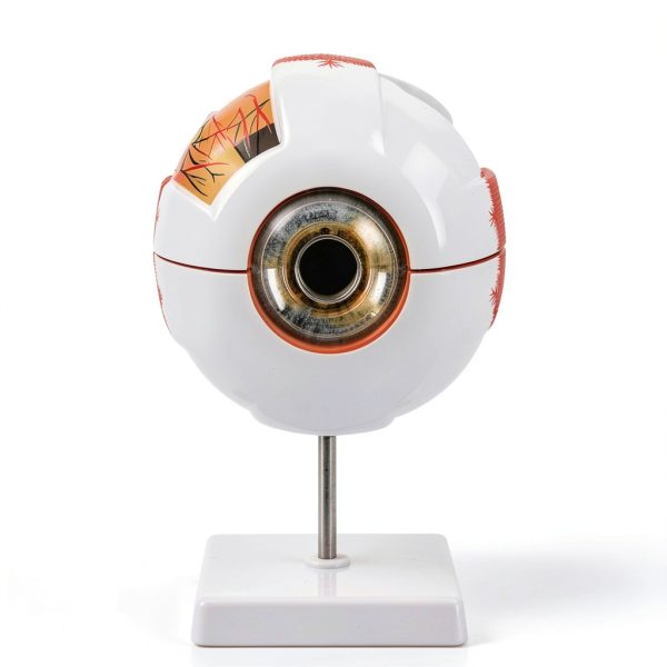 Wadoy Eye Anatomy Model 6Xeyemodel PVC Non‑Toxic 7‑Part Kit-1