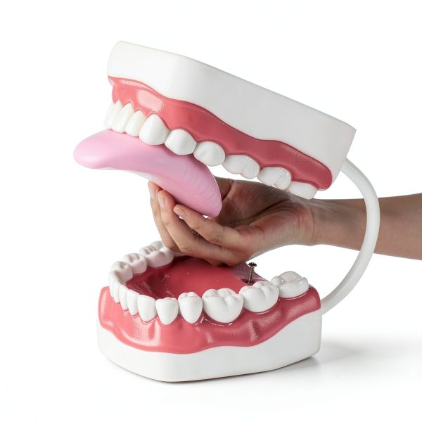 Magnum Mouth Model Ultrassist 6x Enlarged Model with White Hinge-2