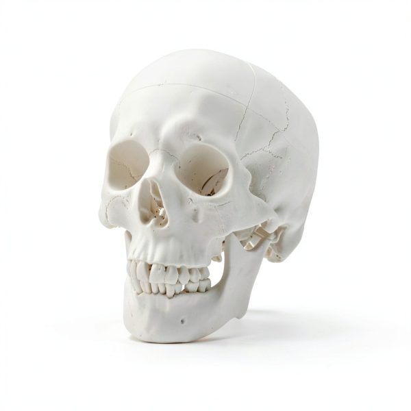 Medarchitect White Skull Anatomical Model UL105 Wall Mount-6