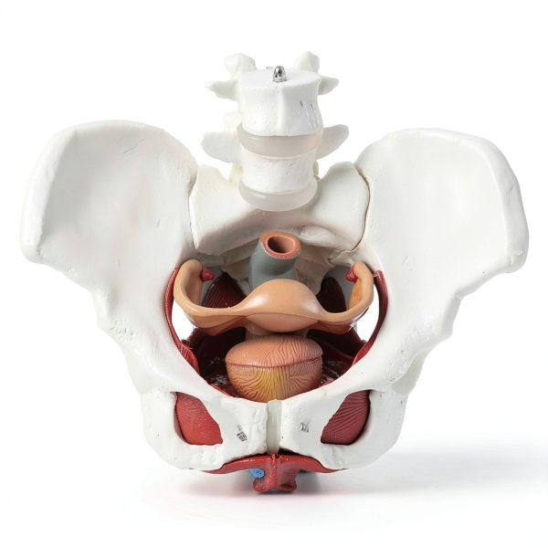 Female Pelvic Floor Model Benilev Life Size Hand Painted PVC-3