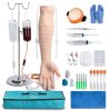 IV Injection Simulator MedEduQuest MEQ02015 Realistic Skin Portable-0