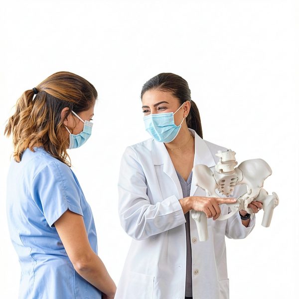 Merinden Female Pelvis Model Life‑Size with Elastic Cords-5