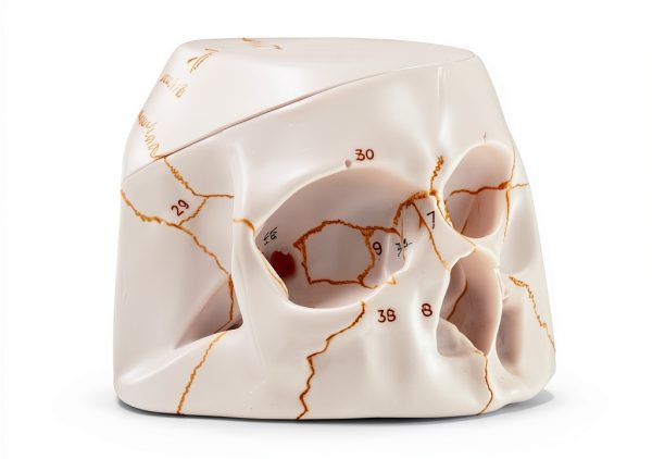 Anatomical Skull Model Medarchitect UL127 Laser Etched PVC Kit-2