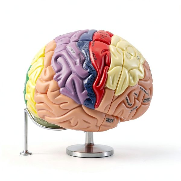 Human Brain Model AnatomyPro with Color‑coded Areas-4