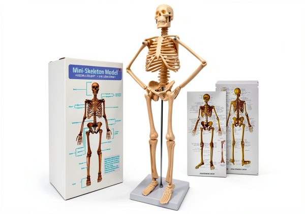 Human Skeleton Model NEW HORIZON Hand Painted Educational Anatomical-0