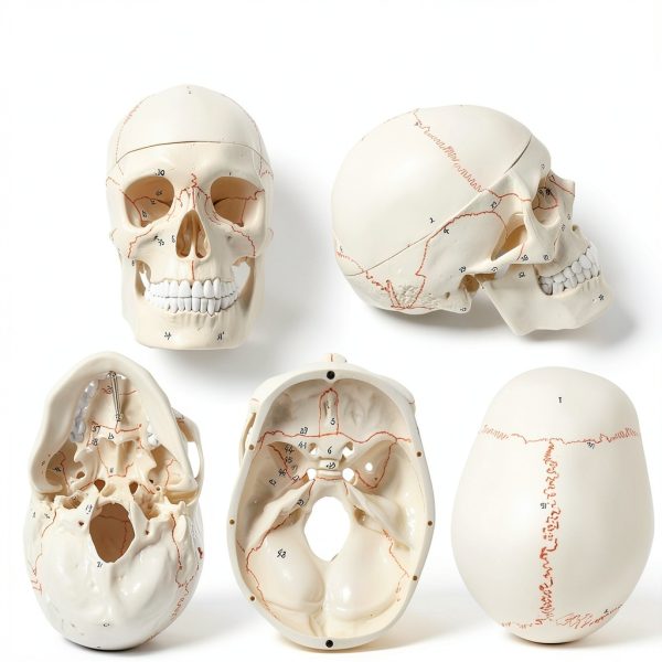 LANDIE Anatomical Skull Model with Magnetic Joints and Movable Jaw-4