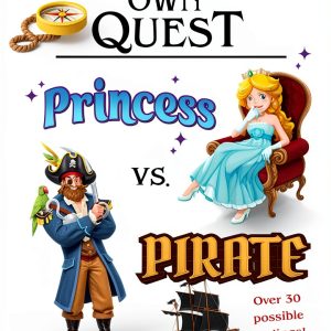 Pick Your Own Quest Book 15 and Pirate Adventure by Roots in Myth-0