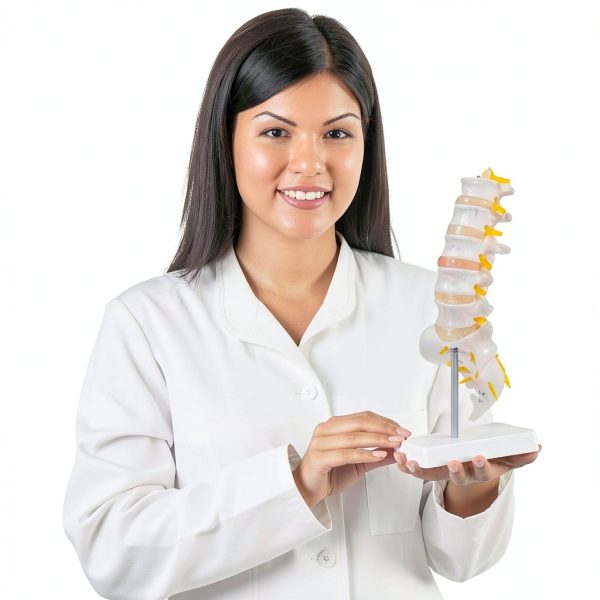 Lumbar Spine Anatomy Model by breesky Life Size PVC 5 Vertebrae-6