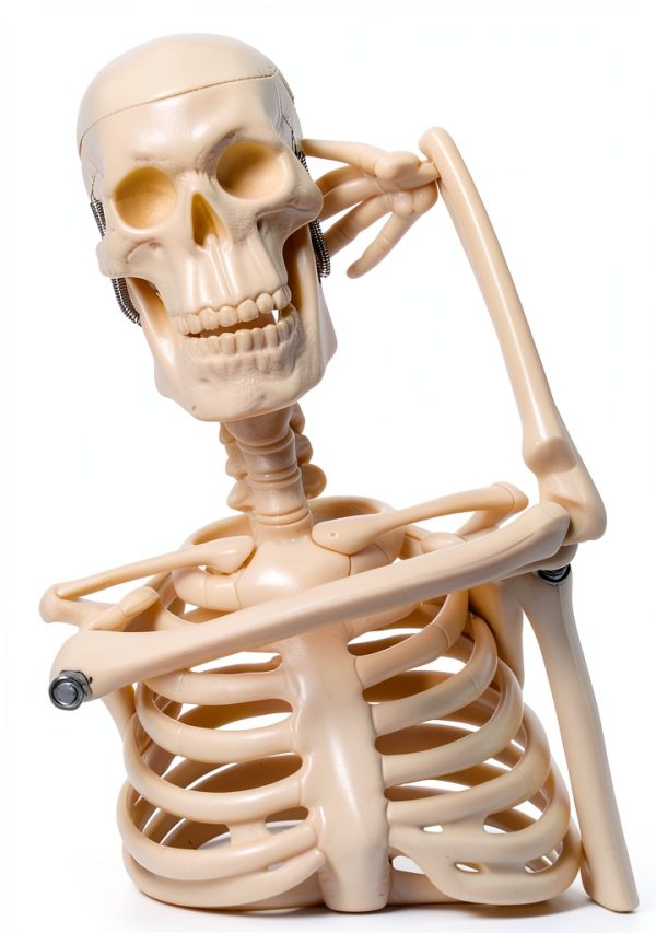 Human Skeleton Model NEW HORIZON Hand Painted Educational Anatomical-4