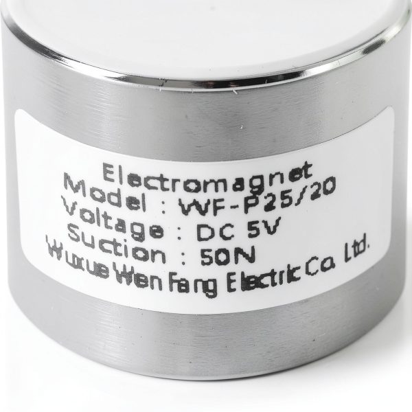 uxcell 5V 50N Electric Lifting Magnet Solenoid with Pure Iron Core-1
