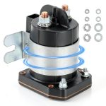Compatible with OEM TROMBETTA Solenoid 114-2411-020, 24 Volt 225 Amp Continuous Duty, 600 Amp Inrush, 4 Terminal, Heavy Duty Solenoid Relay Switch-0