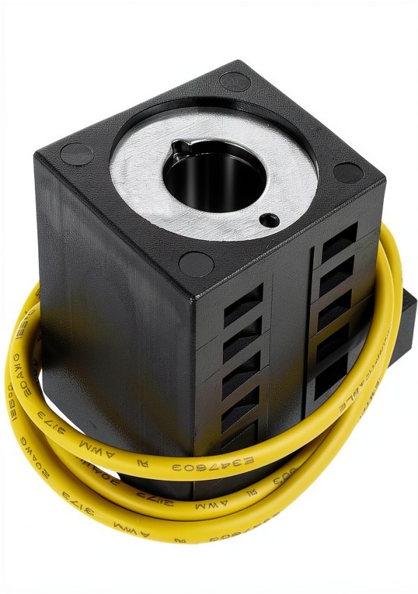 Solenoid Coil Sixcow 10226-37 10V DC 25W IP65 Waterproof Single Lead-0