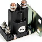 Golf Cart Solenoid 14 Volt 200A 4 Terminal Replacement for 1994-Up E-Z-GO TXT Gas Medalist ST Series 27153-G01 27153G01 612813-0