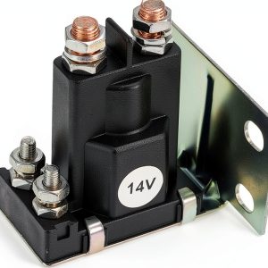 Golf Cart Solenoid 14 Volt 200A 4 Terminal Replacement for 1994-Up E-Z-GO TXT Gas Medalist ST Series 27153-G01 27153G01 612813-0