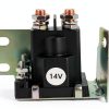 Golf Cart Solenoid 14 Volt 200A 4 Terminal Replacement for 1994-Up E-Z-GO TXT Gas Medalist ST Series 27153-G01 27153G01 612813-1