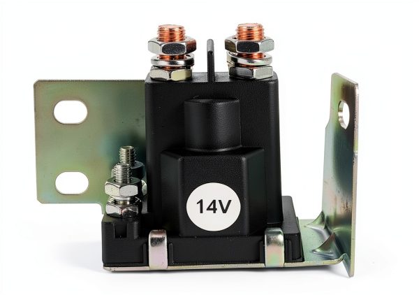 Golf Cart Solenoid 14 Volt 200A 4 Terminal Replacement for 1994-Up E-Z-GO TXT Gas Medalist ST Series 27153-G01 27153G01 612813-1
