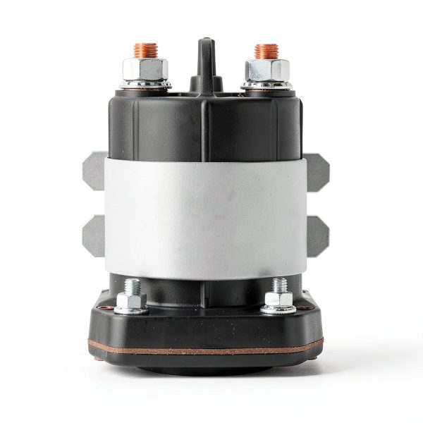 Compatible with OEM TROMBETTA Solenoid 114-2411-020, 24 Volt 225 Amp Continuous Duty, 600 Amp Inrush, 4 Terminal, Heavy Duty Solenoid Relay Switch-1