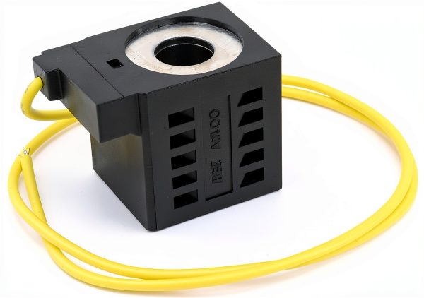 EATAKWARD 10226-08 Solenoid Coil, Single Lead Wire Equipment, 10V DC 25W 1/2 inch, Replacement for Valve Stem Series 08 80 88 98, Dump Trailer Solenoid-1