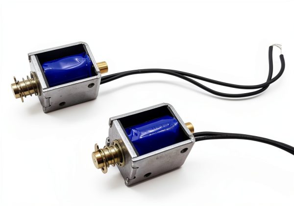 DC 5V 7Ω Mini Push Pull Solenoid BUBQD 5mm Stroke Frame Actuator-0