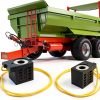 EATAKWARD 10226-08 Solenoid Coil, Single Lead Wire Equipment, 10V DC 25W 1/2 inch, Replacement for Valve Stem Series 08 80 88 98, Dump Trailer Solenoid-6