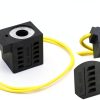EATAKWARD 10226-08 Solenoid Coil, Single Lead Wire Equipment, 10V DC 25W 1/2 inch, Replacement for Valve Stem Series 08 80 88 98, Dump Trailer Solenoid-4