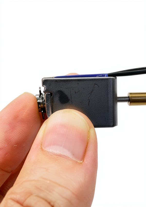 DC 5V 7Ω Mini Push Pull Solenoid BUBQD 5mm Stroke Frame Actuator-2