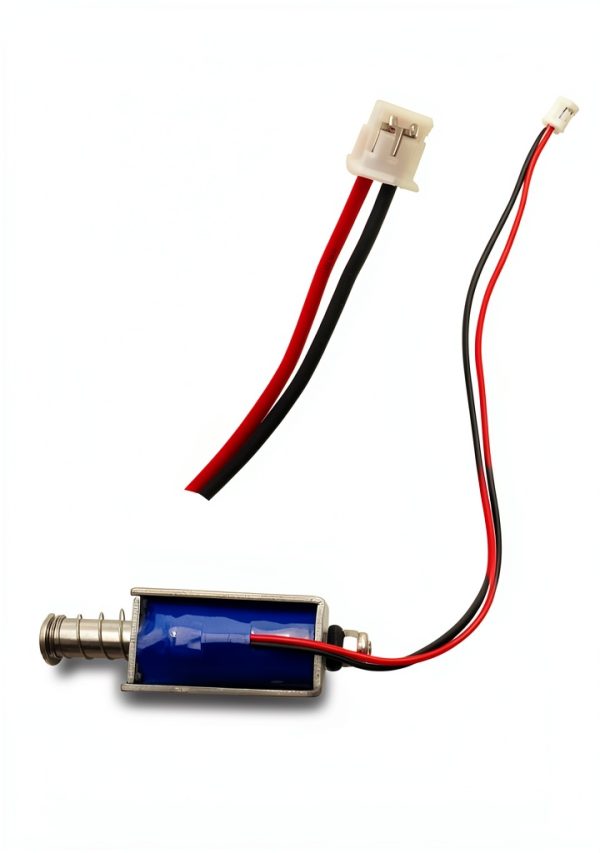 Mini Push Pull Solenoid DC24V 10mm Stroke Auto-Reset SQUBUS DS-P0630L-3