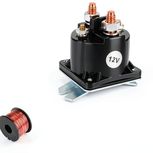 12V Dump Trailer Solenoid Relay CHENKENI – 4‑Terminal for Pumps-2