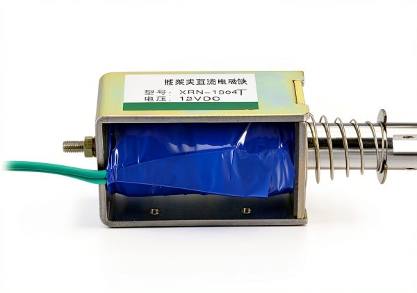 uxcell DC 12V 60N Push Pull Open Frame Solenoid Electromagnet-2