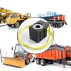 EATAKWARD 10226-08 Solenoid Coil, Single Lead Wire Equipment, 10V DC 25W 1/2 inch, Replacement for Valve Stem Series 08 80 88 98, Dump Trailer Solenoid-5