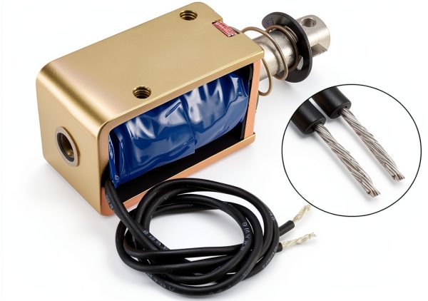 uxcell DC 12V 25N 10mm Stroke Pull Type Open Frame Solenoid Electromagnet Linear Motion JF-1039-2