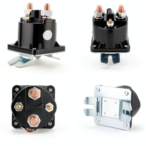12V Dump Trailer Solenoid Relay CHENKENI – 4‑Terminal for Pumps-1