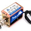 uxcell DC 12V 25N 10mm Stroke Pull Type Open Frame Solenoid Electromagnet Linear Motion JF-1039-0