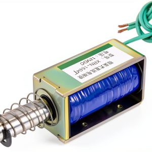 uxcell DC 12V 60N Push Pull Open Frame Solenoid Electromagnet-0