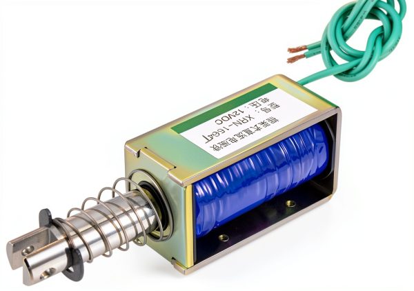 uxcell DC 12V 60N Push Pull Open Frame Solenoid Electromagnet-0