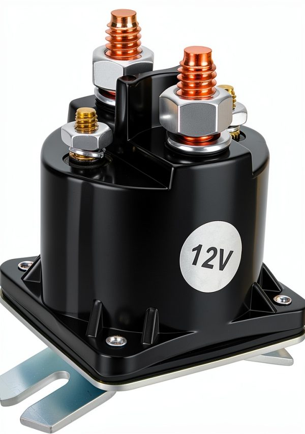 12V Dump Trailer Solenoid Relay CHENKENI – 4‑Terminal for Pumps-0