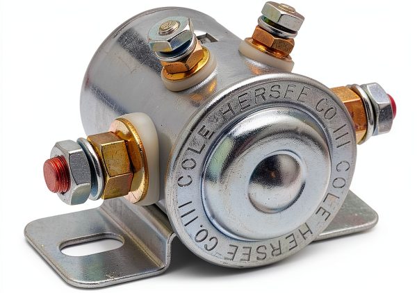 Cole Hersee - 24059-08-BP (24059-BP) 12V Insulated SPST Continuous Duty Solenoid-0