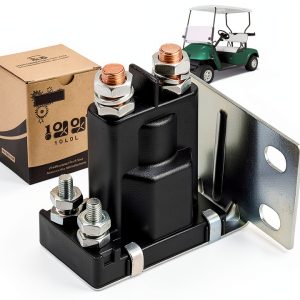 10L0L 14V Golf Cart Solenoid for EZGO TXT Gas 1994-Up, 200A TXT Starter Solenoid Replace OEM# 27153-G01, 27153G01, 612813-0