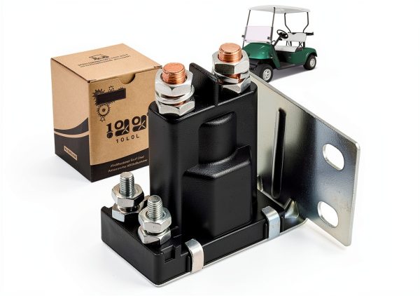 10L0L 14V Golf Cart Solenoid for EZGO TXT Gas 1994-Up, 200A TXT Starter Solenoid Replace OEM# 27153-G01, 27153G01, 612813-0