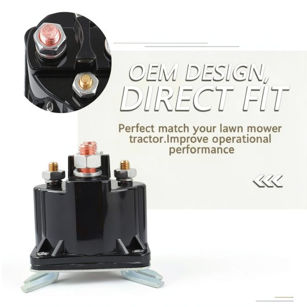 Heiher Dump Trailer Solenoid 4-Terminal KTI 391-2-C 100A Relay-7
