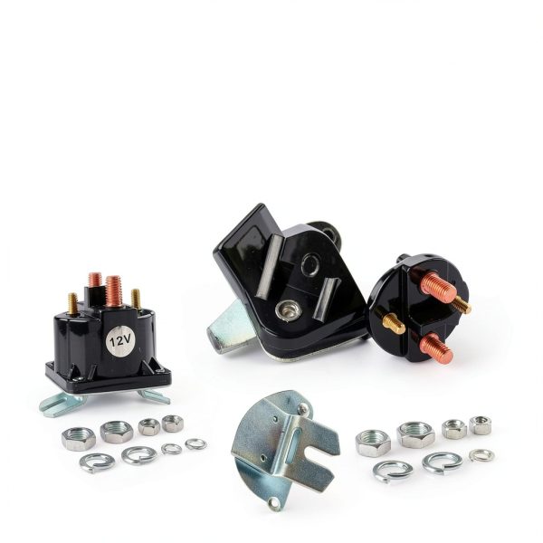 Dump Trailer Solenoid-Dump Trailer Parts for Intermittent Duty Solenoid Relay for SAZ4201GJ 7522 SAZ-4201ER 070009 190107 KTI Unit 391-2-C (12 V 4 Terminal 100 Amp)-3