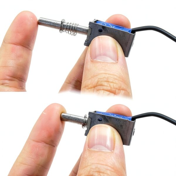 Mini Push Pull Linear Solenoid Electromagnet DS-0420S 5mm Stroke BUBQD-4