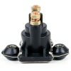 Solenoid Relay Compatible with Mer-cury Marine 4 Terminal 20HP 25HP 40HP 45HP 50HP 55HP 60HP 65HP 70HP 80HP 90HP 89-818997A1 89-850188t1 89-850187T1 89-818999A2 65W-81941-00-00-3