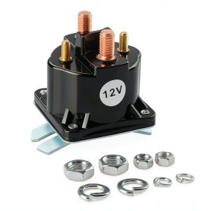 Dump Trailer Solenoid-Dump Trailer Parts for Intermittent Duty Solenoid Relay for SAZ4201GJ 7522 SAZ-4201ER 070009 190107 KTI Unit 391-2-C (12 V 4 Terminal 100 Amp)-0